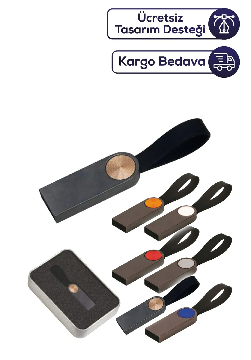 4412 Metal USB Bellek