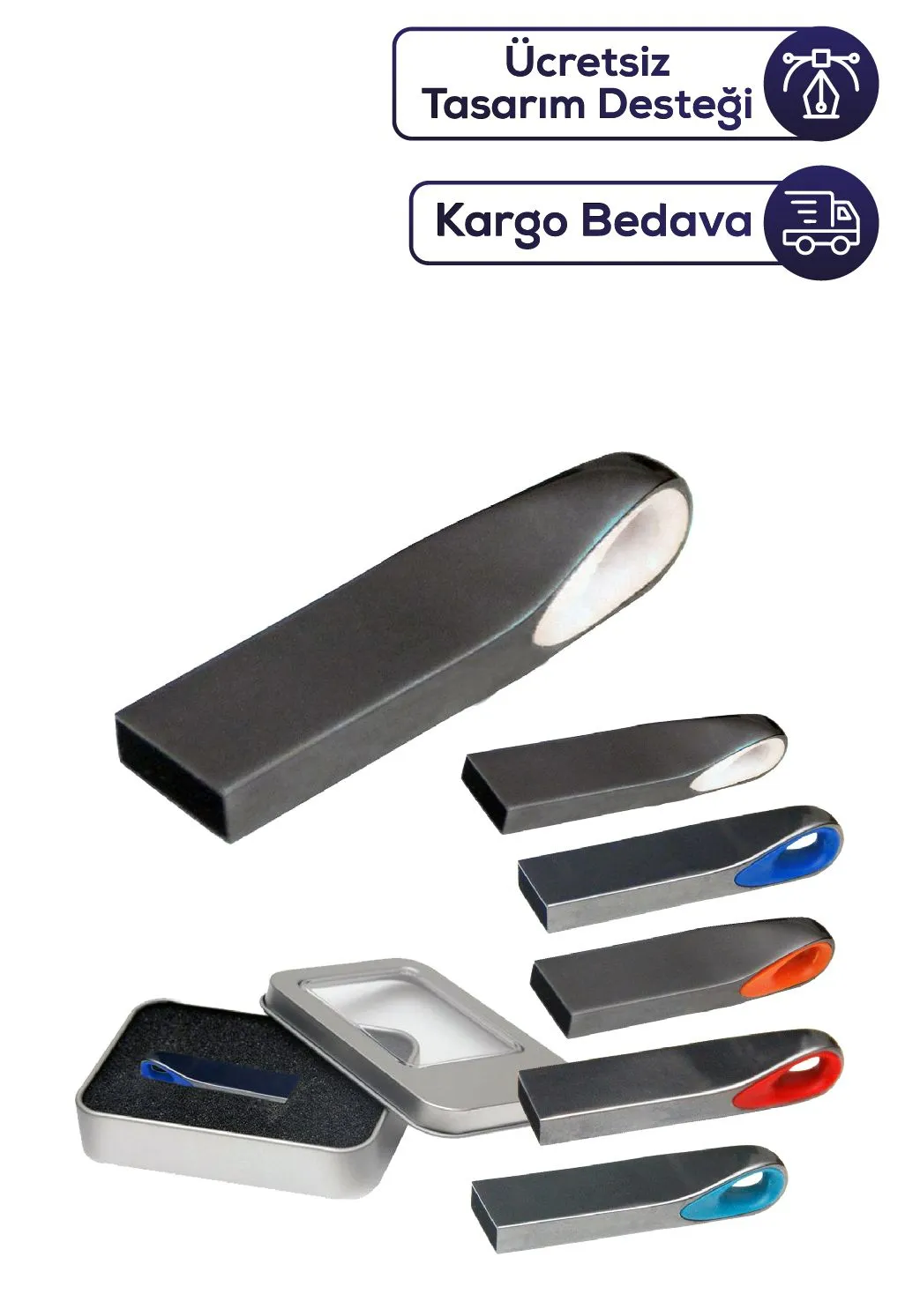 4414 Metal USB Bellek